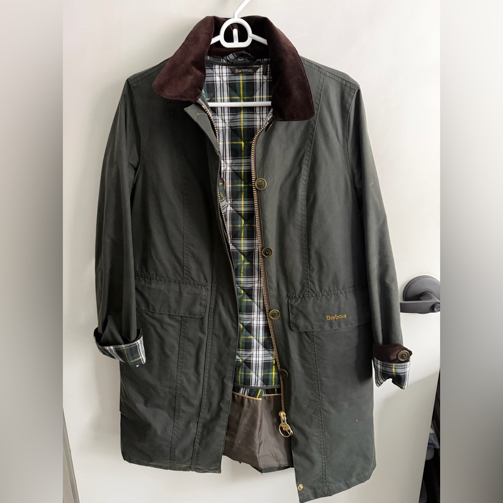 Barbour Ladies Icons Haydon Jacket sz US 6 - Picture 10 of 13